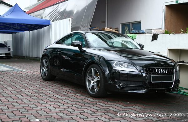 Audi Tt Roadster Black. phantom lack Audi TT